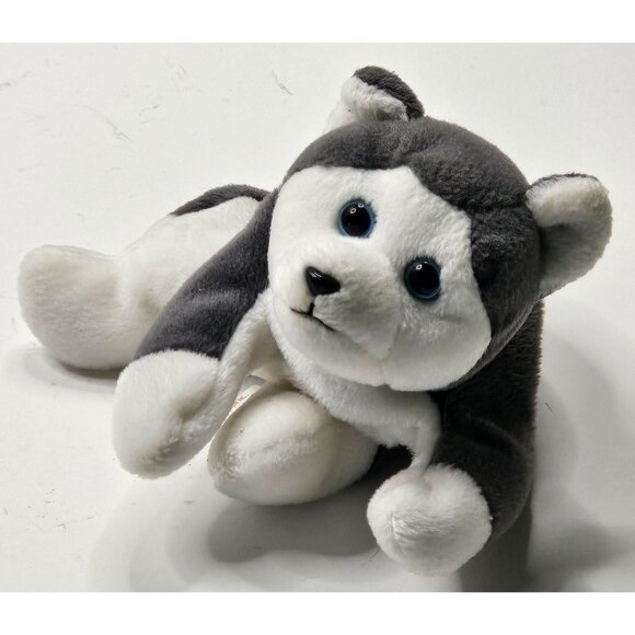 Ty Beanie Baby Nanook Husky Dog Plush 1996 Collectible 8" Puppy Canine - Picture 8 of 11